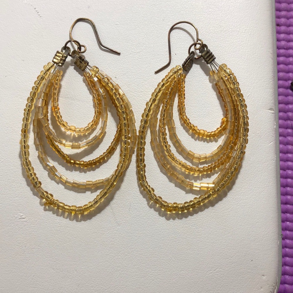Bead earrings